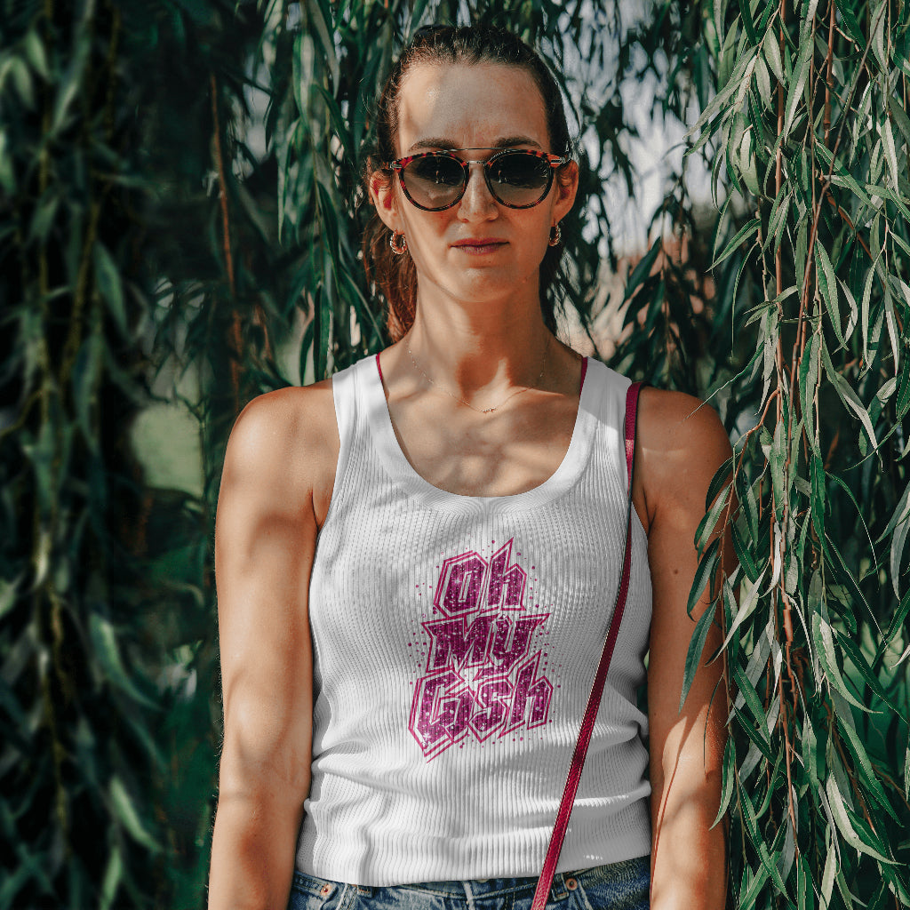 OH MY GOSH Scoop Tank Top - Ultra-Soft