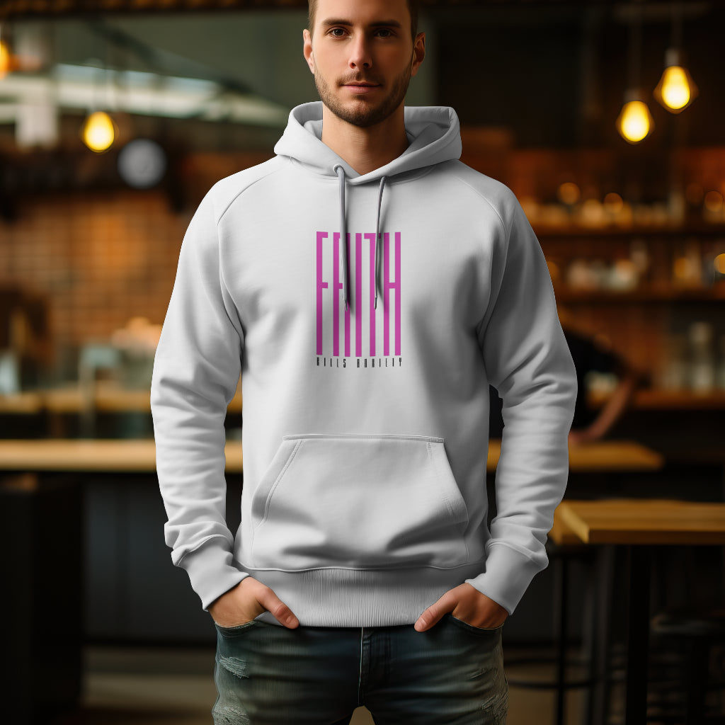 Faith Kills Anxiety Hoodie – Comfortable Heavy Blend Design